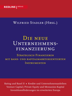 cover image of Die neue Unternehmensfinanzierung